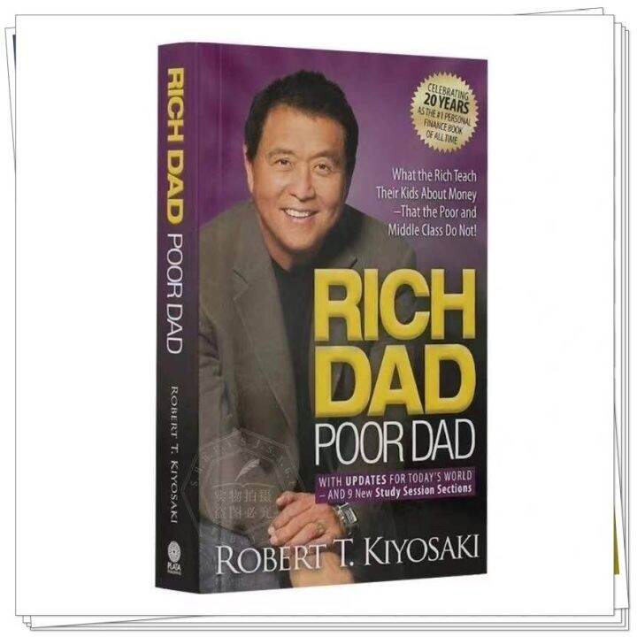 Rich Dad Poor Dad Book 20th Anniversary Edition Cashflow Books By