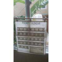 พร้อมส่ง Pocket Calender  ปฎิทินมาร์คกิจกรรมสำคัญกันลืม