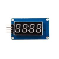 【❉HOT SALE❉】 yulibu74040703 โมดูล Tm1637จอแสดงผลแอลอีดีสำหรับ Arduino 7ส่วน4บิต0.36นิ้วขั้วแอโนดสีแดงนาฬิกาดิจิตอลหลอดสี่ไดร์เวอร์แผ่นบรรจุ