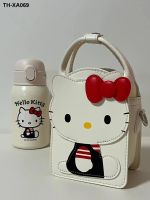 กระเป๋าผู้หญิง 2023 ใหม่น่ารัก Hello Kitty KT กระเป๋าโทรศัพท์มือถือพลังสาวสะพายข้างเดียวกระเป๋าสะพายข้างผู้หญิง