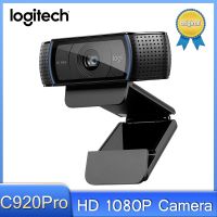 【LZ】♂●  Logitech hd c920pro webcam widescreen chamada de vídeo e gravação 1080p câmera microfone embutido para desktop portátil