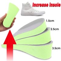 Height Increase Insoles for Men Women Shoes Flat Feet Arch Support Orthopedic Insoles Sneakers Heel Lift Memory Foam Shoe Pads