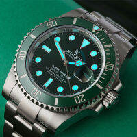 ว๊าวมาแล้ว 【จัดส่งฟรี】นาฬิกาrolexของแท้ เขียวRolexSubmariner ของแท้น้ำเขียว Ghost Series 116610LV-97200 สินค้ารับประกัน1ปี นาฬิกาข้อมือผู้ชาย นาฬิกากลไกแบรนด์หรู 40 มม มาพร้อมกับบ