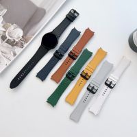 （A New Well Sell ） Leather Strap For Samsung Galaxy Watch 4 Classic 46mm 42mm Handmade Stitched Wristband 5/4 44mm 40mm/5 Pro 45mm