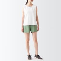 มูจิ เสื้อแขนกุดผ้าแห้งเร็ว ผู้หญิง - MUJI Quick Dry Sleeveless Shirt