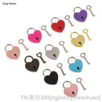 【CC】♟  1Set Metal Padlock Luggage Hardware Lock With Wedding Jewelry Diary Book Suitcase