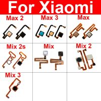 Kabel Flex Sensor Sidik Jari untuk Xiaomi Mi Max Mix 2 3 2S Tombol Sentuh Rumah Bagian Pengganti Pita Fleksibel