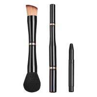 3Pcs Makeup Brush Set, Foundation Brush and Lip Brush Mixed Use, Used in Powder, Milk or Liquid Form