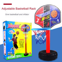 Adjustable Height Basketball stand Inflatable Toys Portable Kids Children Basket Ball Toys Basket Rack Indoor Outdoor Games Toy