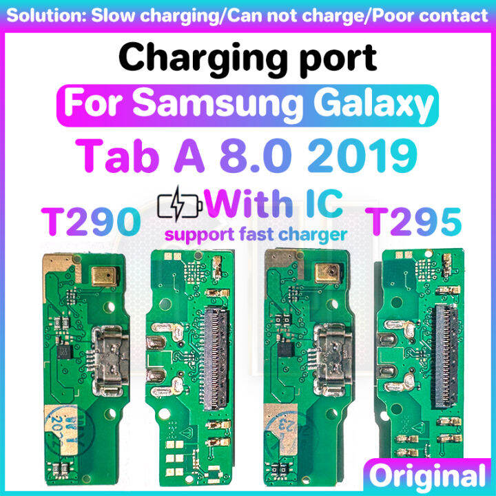 USB Charging charger port board for samsung Galaxy Tab A8.0 A 8.0 2019