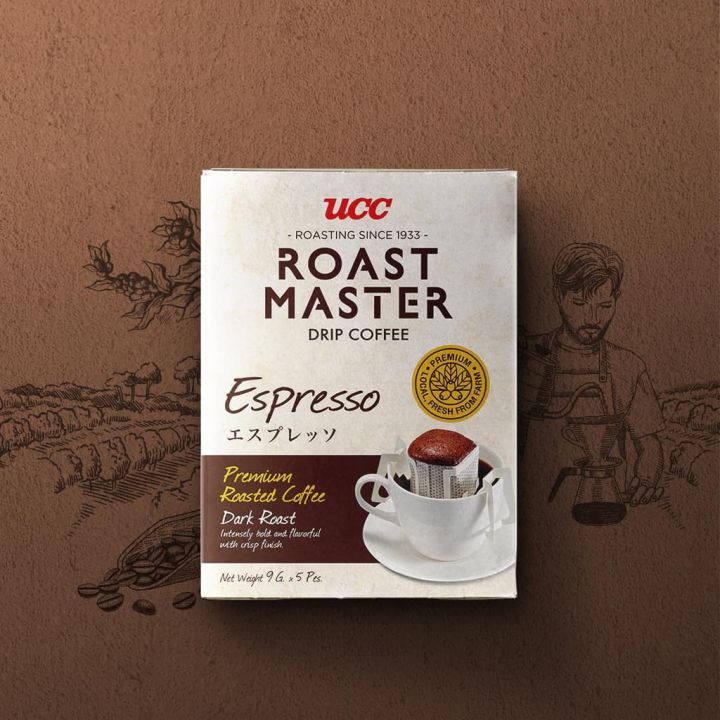 กาแฟดริป-ucc-roast-master-เลือกชนิดได้-มีให้เลือกถึง-3-แบบตามความชอบของคุณ-9g-x-5-ซอง-keto