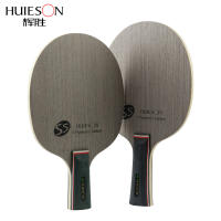 Huieson Prime Quality Technology Surface Ayous Carbon Fiber Big Central Paulownia Wood Table Tennis Racket Blade for Adults S5