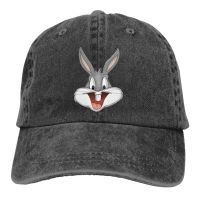denim hat cap bugs retro bunny adjustable sports baseball hat for adults unisex