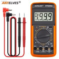 ▽♙❐ Digital Multimeter DC AC Multimeter Capacitance Tester Manual Range Voltage Meter True RMS Transistor Tester Electrician Tool