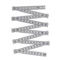 HEAVY DUTY 1M 2M 10-parts Folding Carpenters Ruler Lightweight Compact Measuring Stick Slide Fold Up Meter for Woodworking