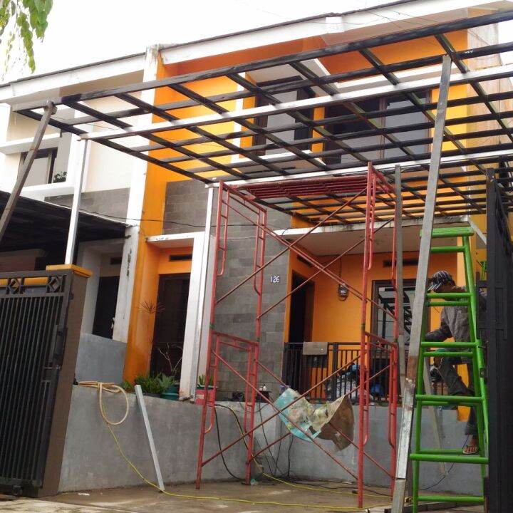 pagar minimalis dan kanopi | Lazada Indonesia