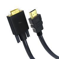 ช่องต่อ HDMI สาย HDMI 3M ยาว1.8เมตรไปยัง VGA 1080P HD พร้อมสายอะแดปเตอร์เสียง CHB033