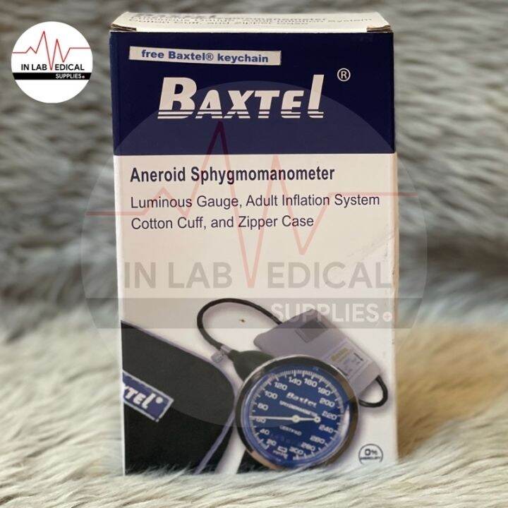 BAXTEL ANEROID SPHYGMOMANOMETER (BP SET) Lazada PH
