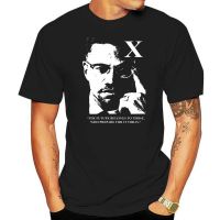 เสื้อยืด พิมพ์ลาย Malcolm X สไตล์อเมริกาS-5XL