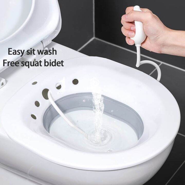 Woman Folding Portable Bidet Maternal Self Cleaning Private Parts Hip