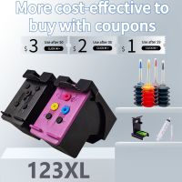 TISHI 123XL Replacement For Hp Deskjet 2620 Ink Cartridge For Hp 123 HP123 Deskjet 2630 2632 2130 2132 2134 Officejet 3830 3831 3832