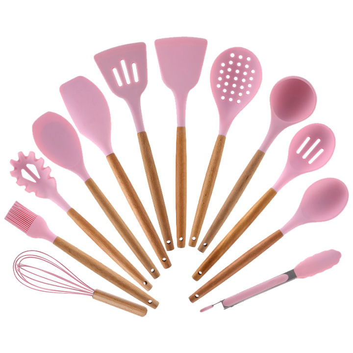 silicone-kitchen-cooking-utensils-tools-set-non-stick-kitchenware-cookware-kitchen-accessories-gadgets-appliances