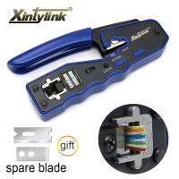 Xintylink Rj45 Crimping เครื่องมือ Crimper คีมเครือข่าย Cat5 Cat6 8P Rj 45 Ethernet Cable Stripper เครื่องหนีบลวดเครื่องตัดแหนบคลิป Lan