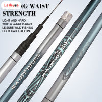 LesleyCa เบ็ดตกปลา Joran Pancing Carbon เบามากสำหรับผู้ที่ชื่นชอบการตกปลากลางแจ้ง