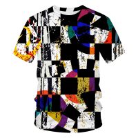 2023 Customized Fashion *BEST SELLER* ✩New Summer  T-Shirt Men Clothing 3D Printed Personality Geometry Short Sleeve，Contact the seller for personalized customization