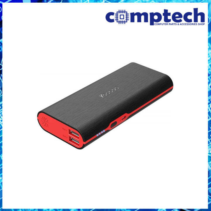 YOOBAO M10 (YBM10BLK) 10000mAh Compact Portable Phone Charger Power Bank Lazada PH