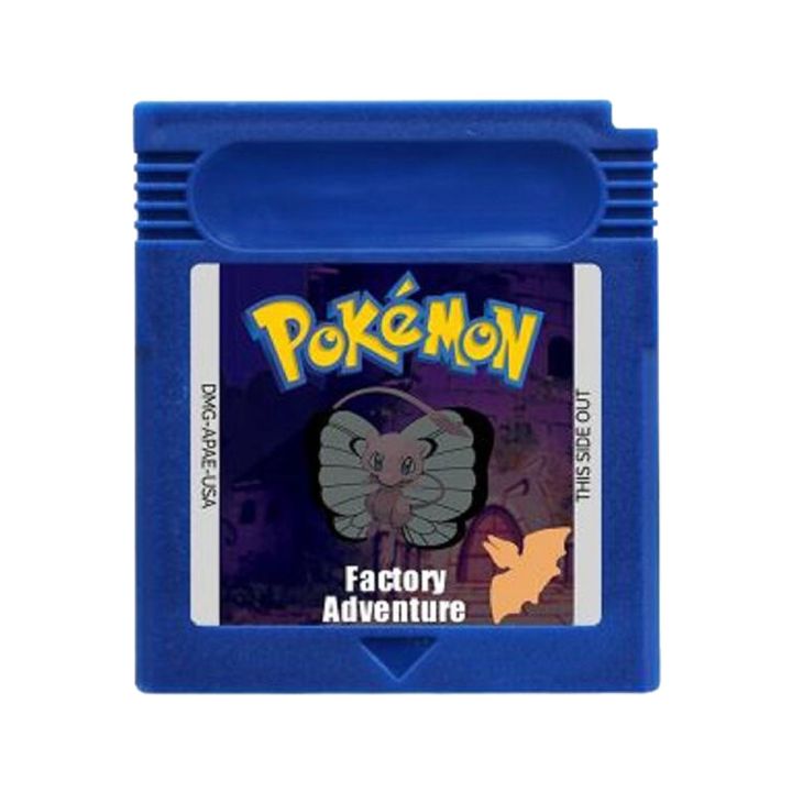 การ์ดเกม-pokemon-gbc-16บิตการ์ดคอนโซลตลับเกมวิดีโอสำหรับเกมคลาสสิกเกมสะสมรุ่นภาษาอังกฤษที่มีสีสัน