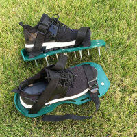 Lawn Aerator Shoes For Grass Garden Tools Nail Shoes Rejuvenate Your Lawn With 1.65 Short Spikes Nail Shoes Gardening tool