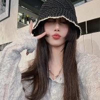 ✳▬ Straw hat sunshade female summer hollow breathable woven fisherman hat seaside beach sunshade breathable sun hat