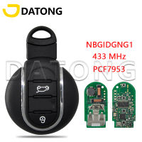 Datong wolr รถกุญแจรีโมทคอนลสำหรับ BMW Mini Cooper Clubman F55 F56 2014-2018 fccid NBGIDGNG1 ID49 PCF79. 53 433MHz keyless GO