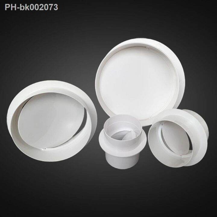 80150mm PVC Round Pipe Draft Blocker Backdraft Damper One Way
