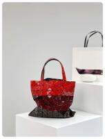 BAOBAO ISSEY MIYAKE 10 x 10 lattice shoulder bag is PVC ringer large 2022 new style