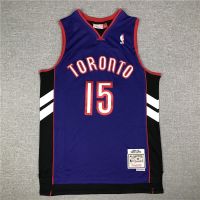 2022 2023 Newest NBA Jersey Toronto Raptors No.15 Carter Carter Jersey Sports vest Front purple behind black The New