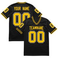 Sewing Custom American Football Jersey Stitch Name/Number  Rugby Jersey Football Shirts Men/Lady