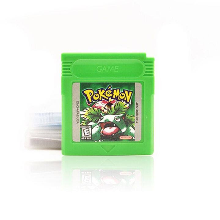 ตลับเกม-pokemon-series-16บิตเครื่องเล่นวิดีโอเกมการ์ด97นิ้วเติมพลังงานสีดำขาวกำเนิดสำหรับเกมไพ่-gbc