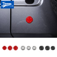 JIDIXIAN Car Door Key Jack Hole Decoration Cover Stickers for Jeep Wrangler JL Gladiator JT 2018 2019- Exterior Accessories