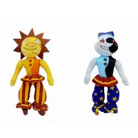 30cm Fnaf Sundrop and Moondrop Anime Plush Toy Fnaf Security Breach Sunrise BOSS Plush Toy Game Dolls Gift for Kids