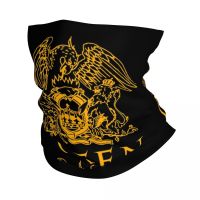 ✵♧❂ Freddie Mercury Queen Bandana Neck Gaiter UV Protection Face Scarf Cover Men Women Rock Band Headband Tube Balaclava