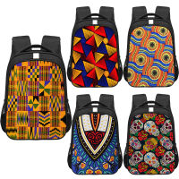 African Traditional Printing School Bags Backpacks for Girls Primary Satchel Schoolbag Students Book Bag Woman Travel Bag2023