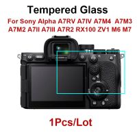 1PCS Camera  Tempered Glass For Sony Alpha A7RV A7R5 A7IV A7M4 A7M3 A7M2 A7II A7III A7R2 RX100 ZV1 M6 M7 Screen Protector Film Wires  Leads Adapters