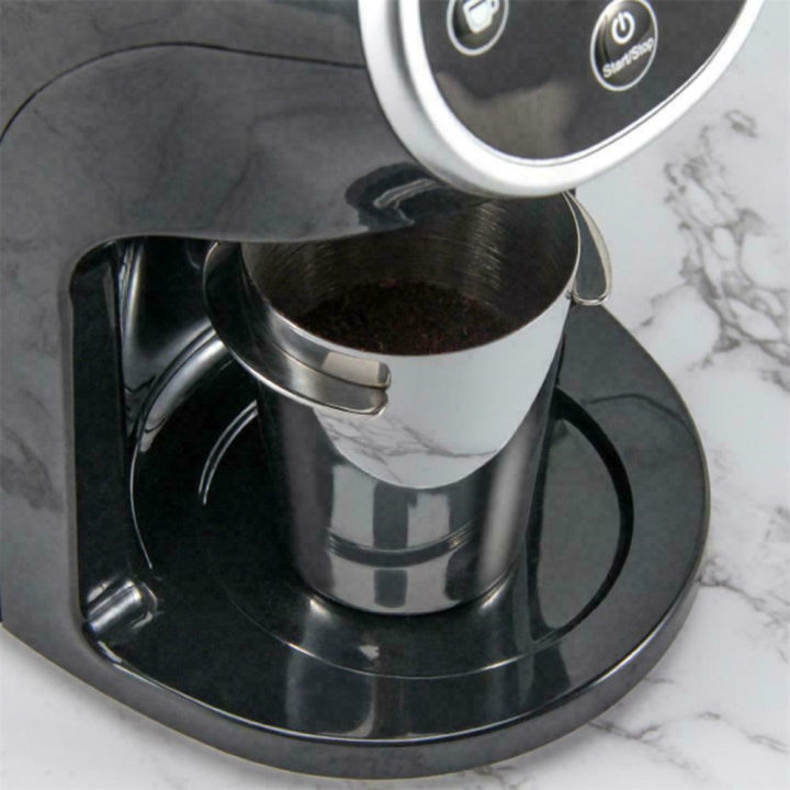 เครื่องชงกาแฟ51-58มม-สำหรับผงเอสเพรสโซป้อนถ้วยส่วนกาแฟถ้วยกาแฟดมกลิ่นเหยือกสแตนเลส