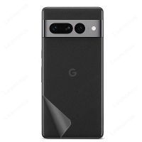 สติ๊กเกอร์ติดบนตัวเครื่องเคลือบโปร่งใสสำหรับ Google Pixel 7 6 Pro ฟิล์มกันรอยหน้าจอด้านหลัง6A สติกเกอร์ลายน้ำแข็งแบบห่อ3M แบบบางพิเศษ