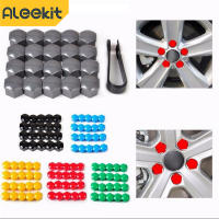 Aleekit 17mm 19mm 21mm รถล้ออ่อนนุช Caps 20Pcs ยางสกรู Cap Anti-Rust Auto ยาง Hub สกรูป้องกันอ่อนนุชตกแต่ง-lihanrui