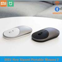 Original Xiaomi Mi Portable 2 Mouse Optical  Wireless Bluetooth 4.2 RF 2.4GHz 4000DPI Adjustable Dual Mode Connect for Laptop PC Basic Mice