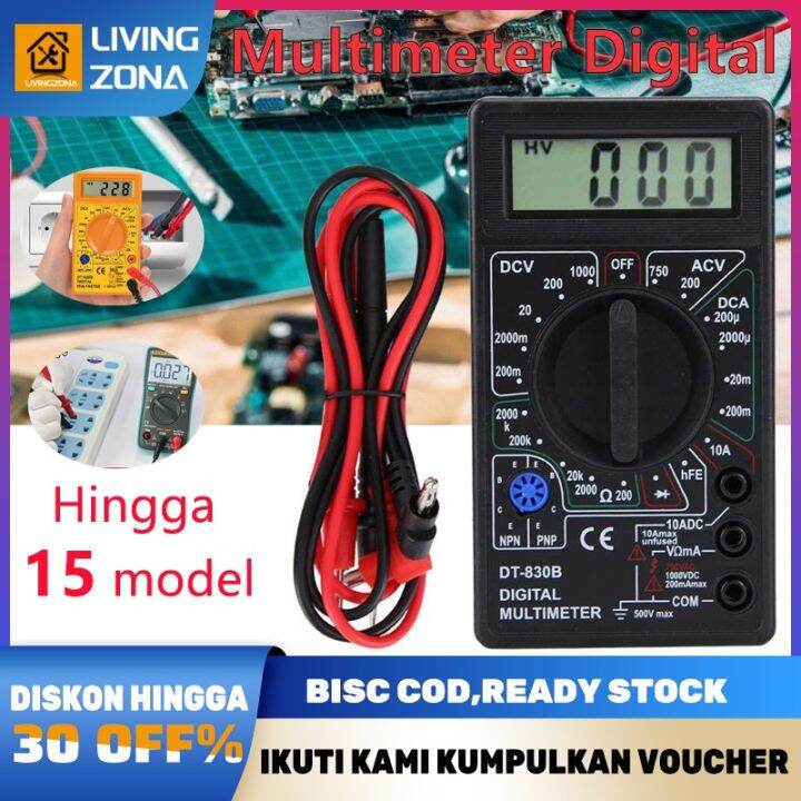 Multimeter Digital Mini Murah New Digital Multimeter Xl830l High