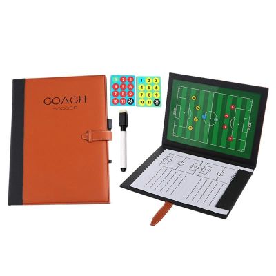 31x23cm Protable Magnetic Tactic Board Soccer Coaching Coachs Ta ctical Board Football Game Football Training Tactics Clipboard